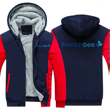 FREANCH BEE AIRLINES JACKETS FLEECE SWEATSHIRT